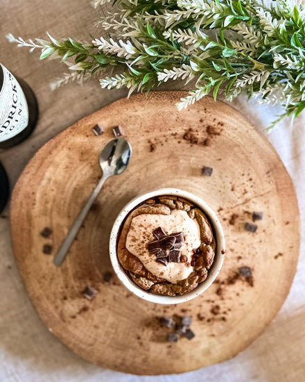 Tiramisu Style Baked Oats