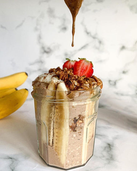 Chocolate Protein Overnight Oats