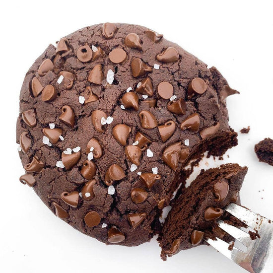 Single Serve Double Chocolate Chip Protein Cookie