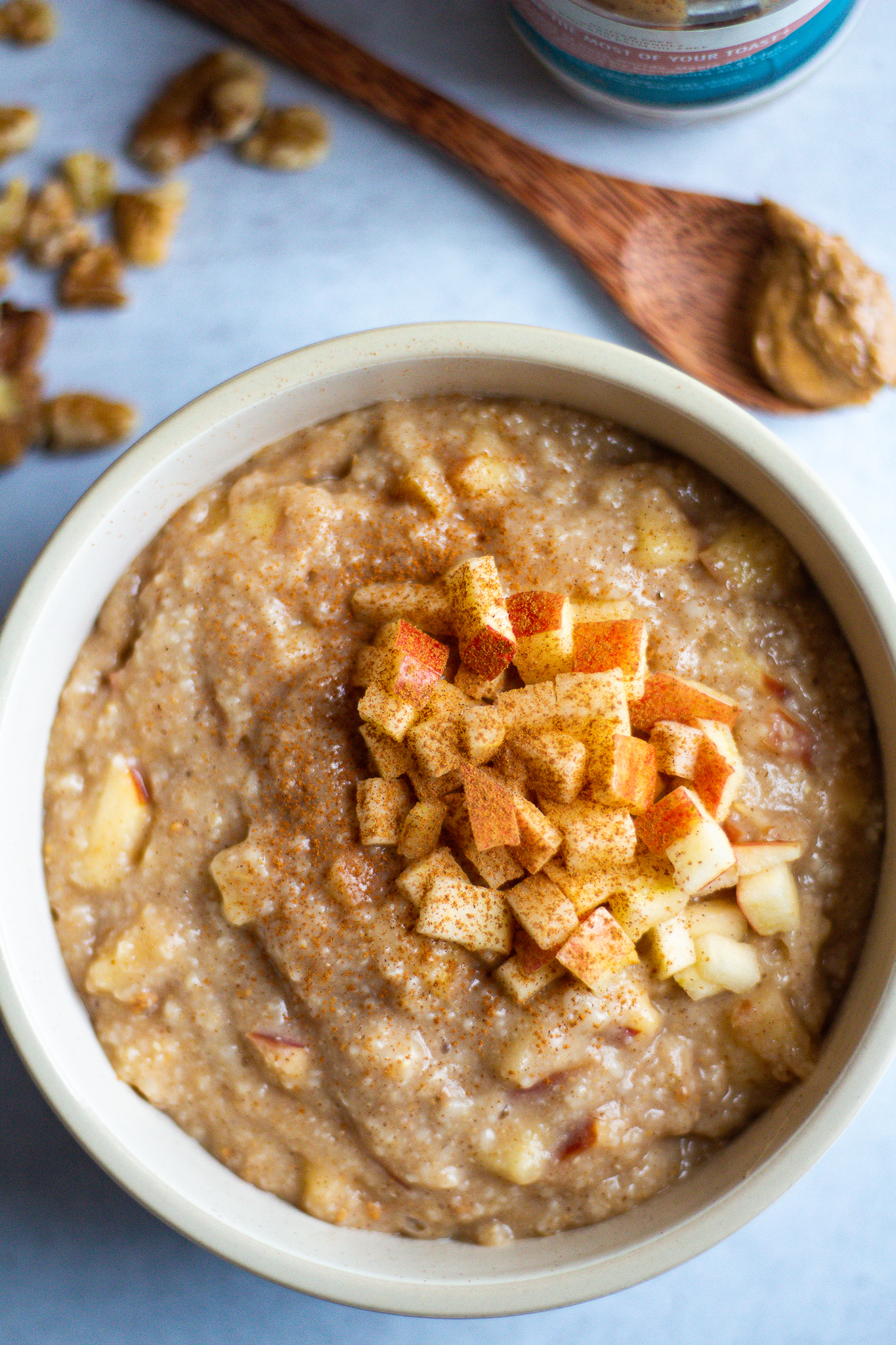 Blended Apple Cinnamon Oats