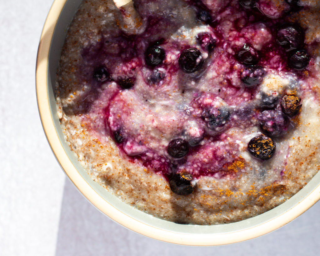 Jammy Blueberry Oats