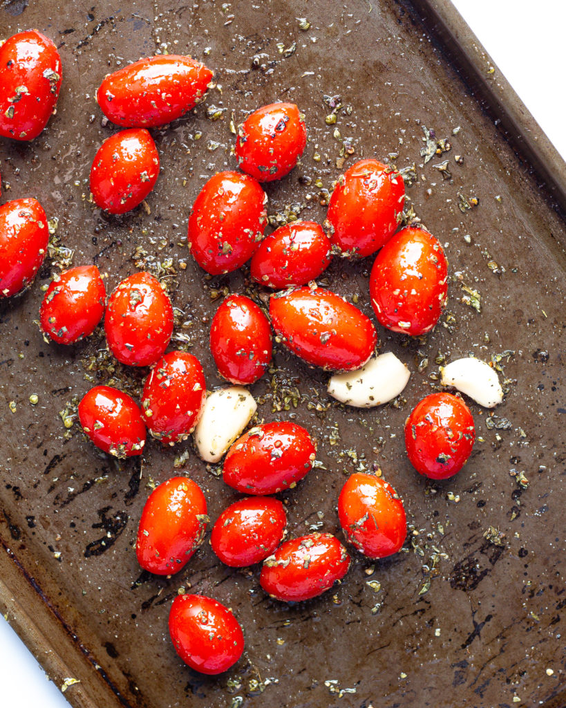 How to make blistered tomatoes 