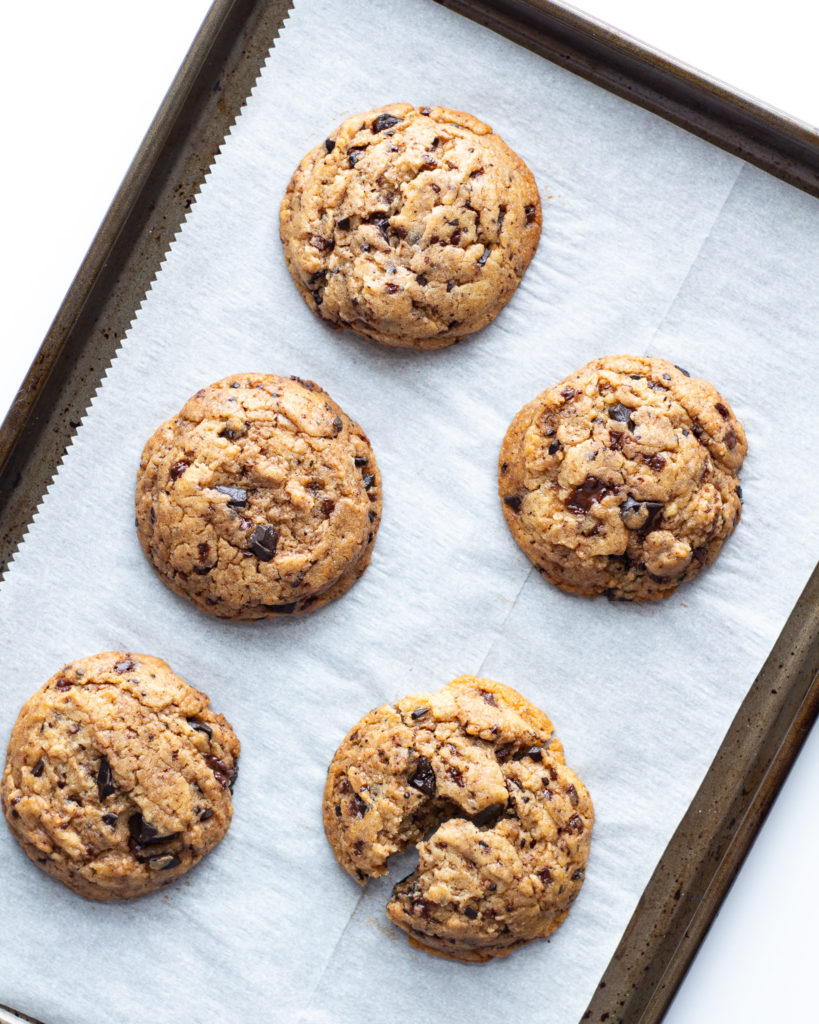 brown butter vegan chocolate chip cookie recipe