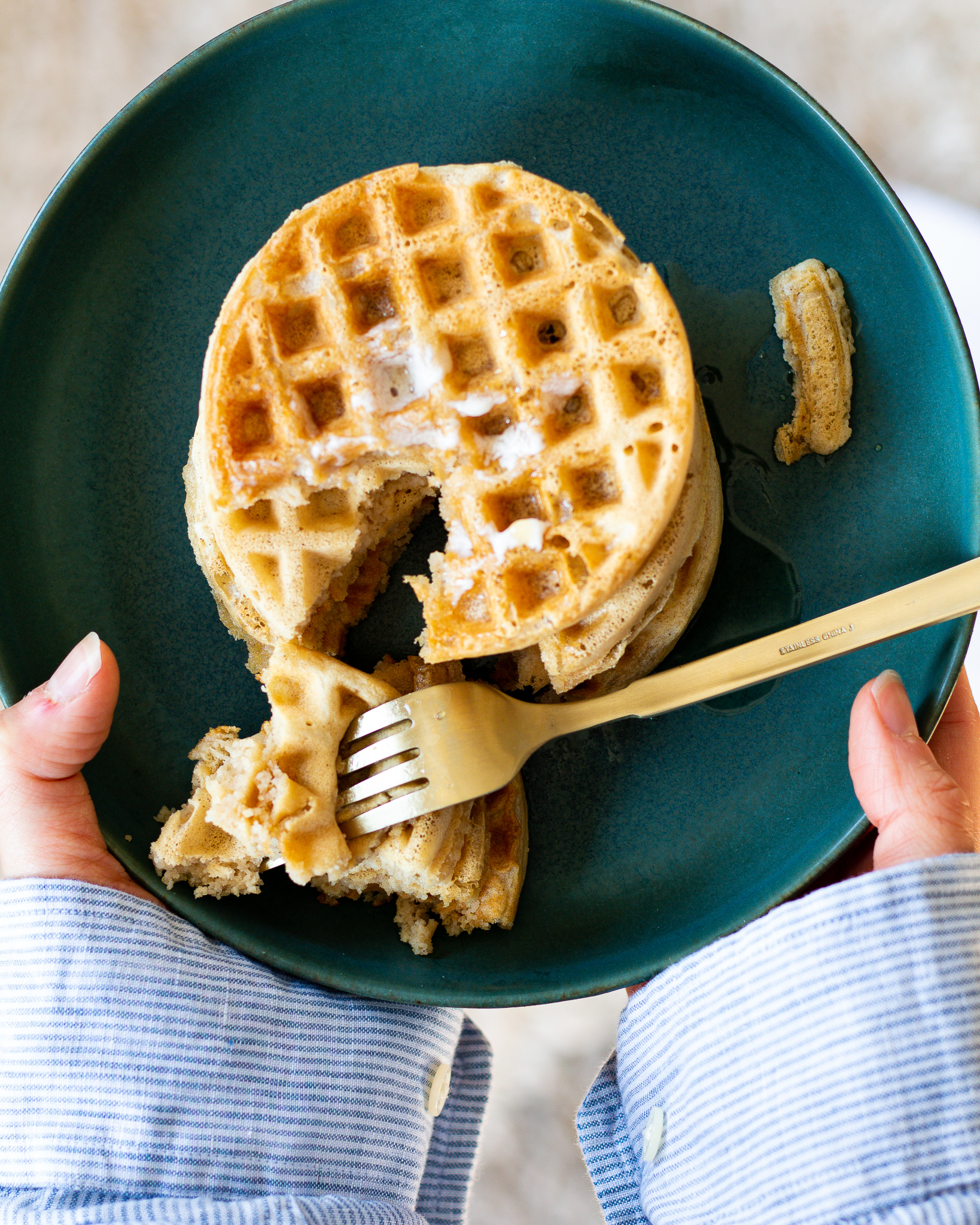 Classic Brunch Waffles | Crispy, fluffy, easy