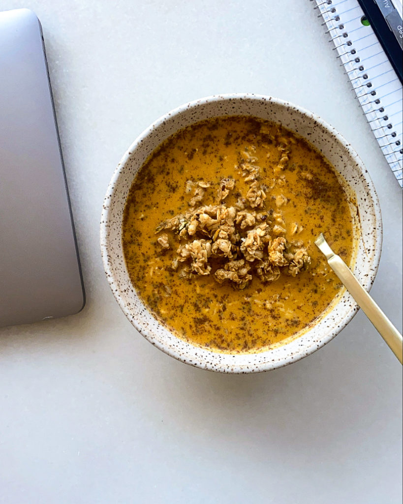 Pumpkin Spice Overnight Oats