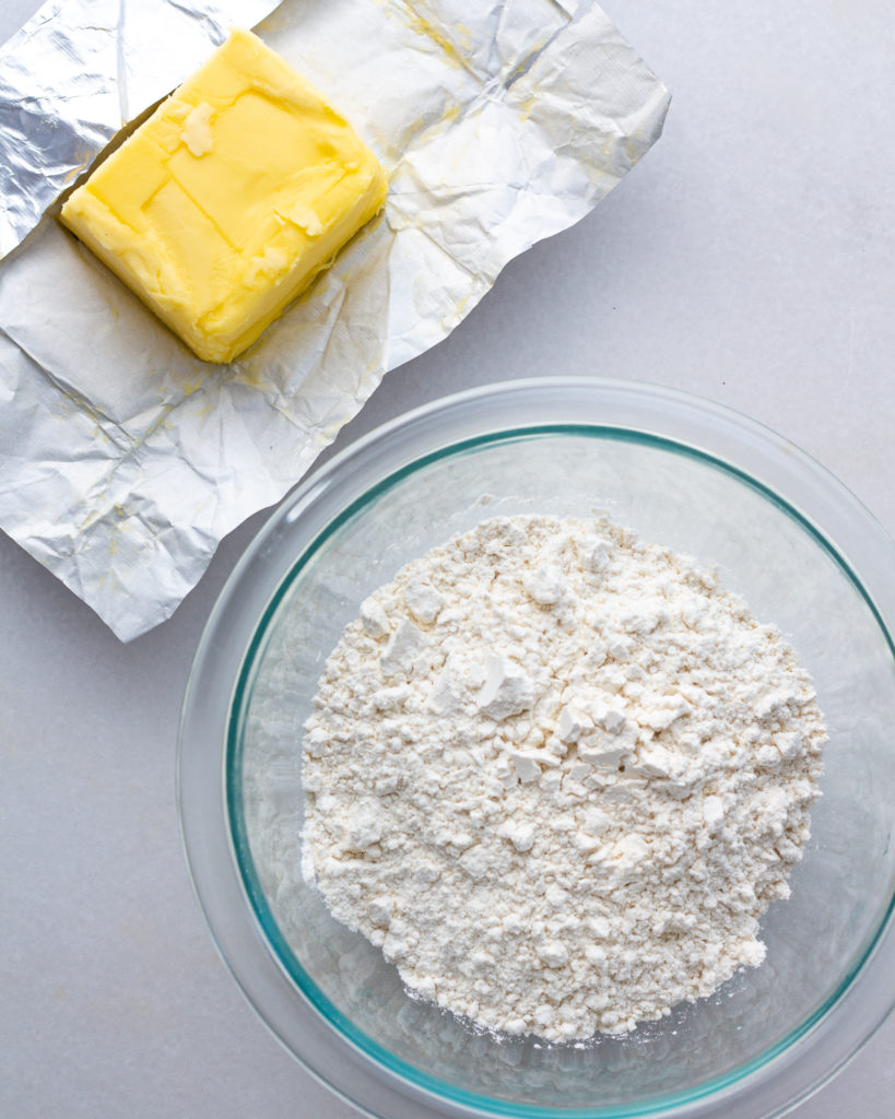 butter and flour