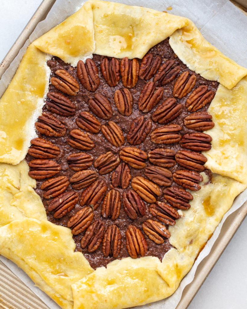 galette, made and uncooked