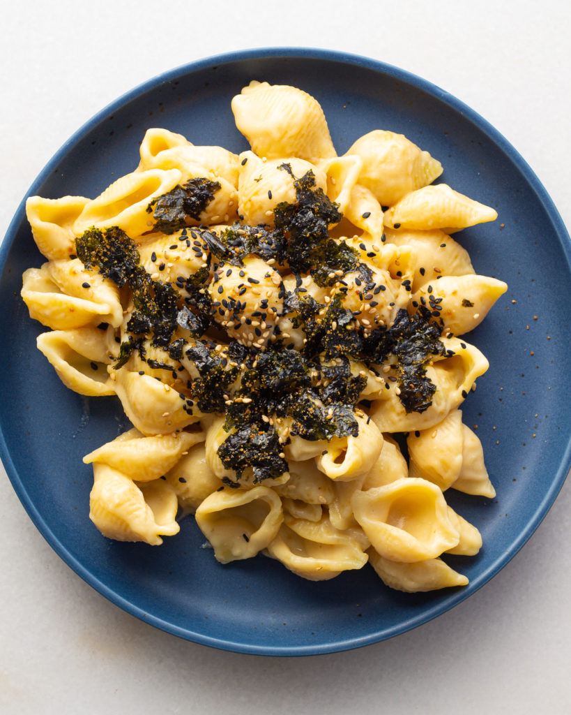 finished Miso Mac (But No Cheese)