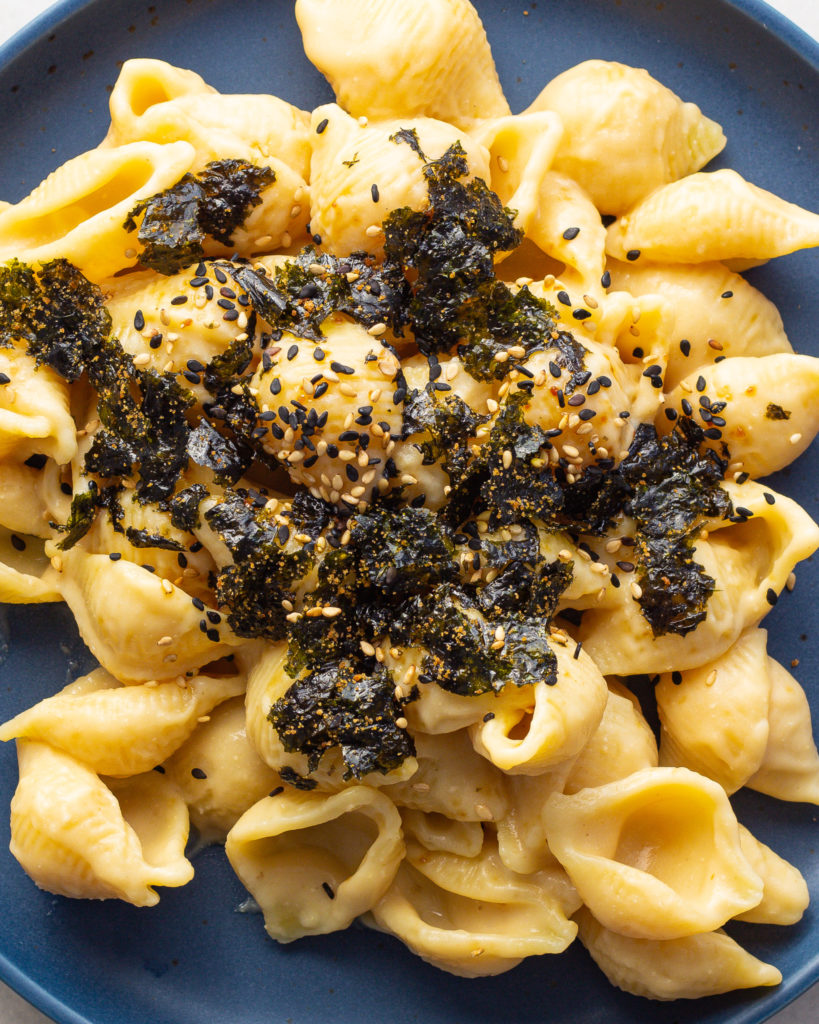 finished Miso Mac (But No Cheese)