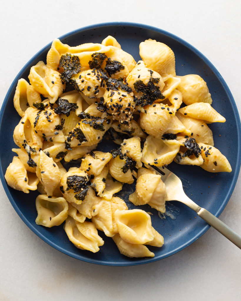 finished Miso Mac (But No Cheese)