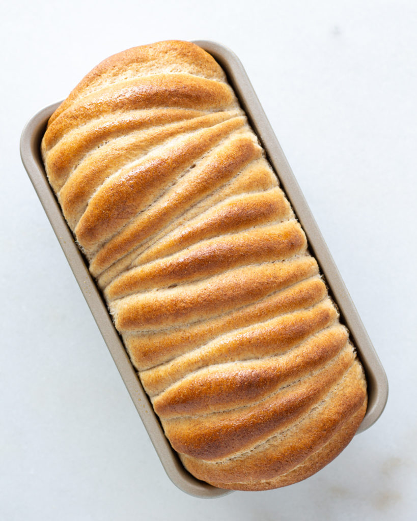 finished Whole Wheat Pull Apart Bread