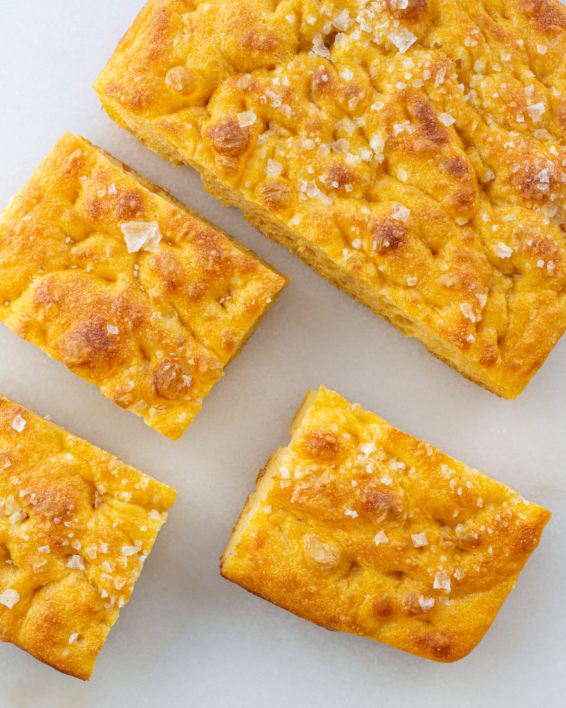 finished Sweet Potato Focaccia
