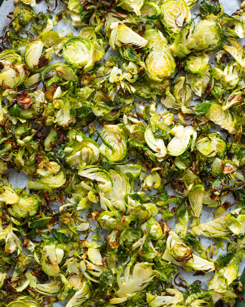 Roasted brussels sprouts