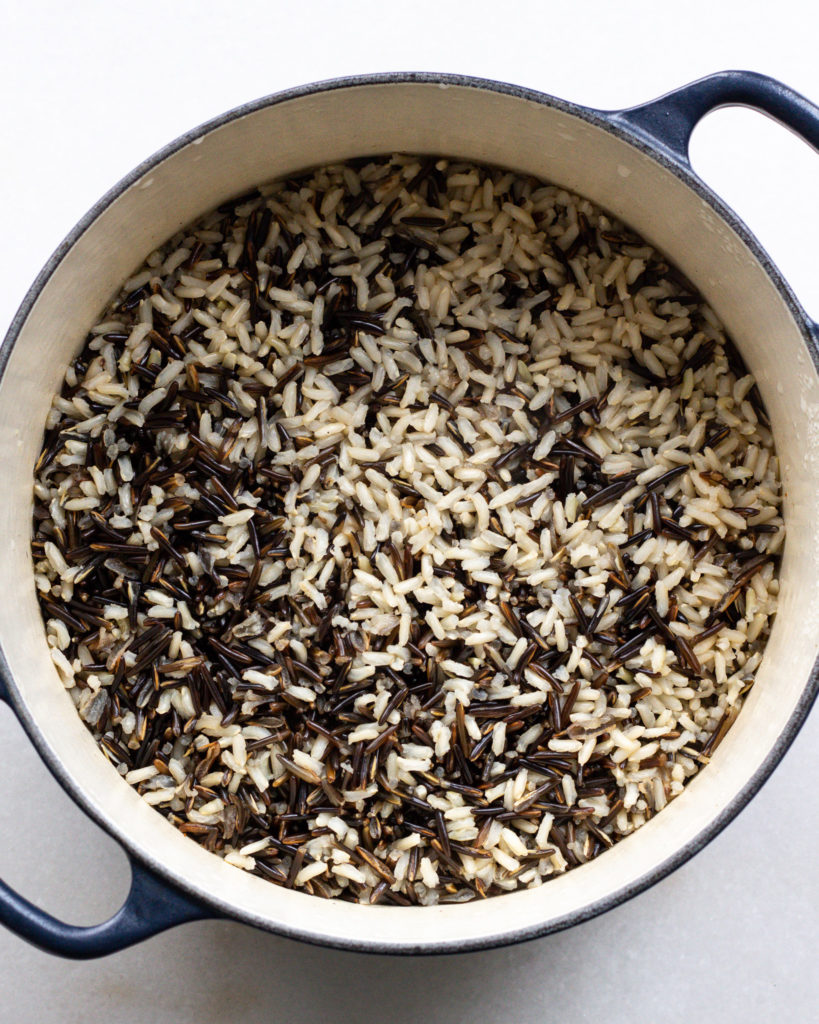 Wild rice, cooked