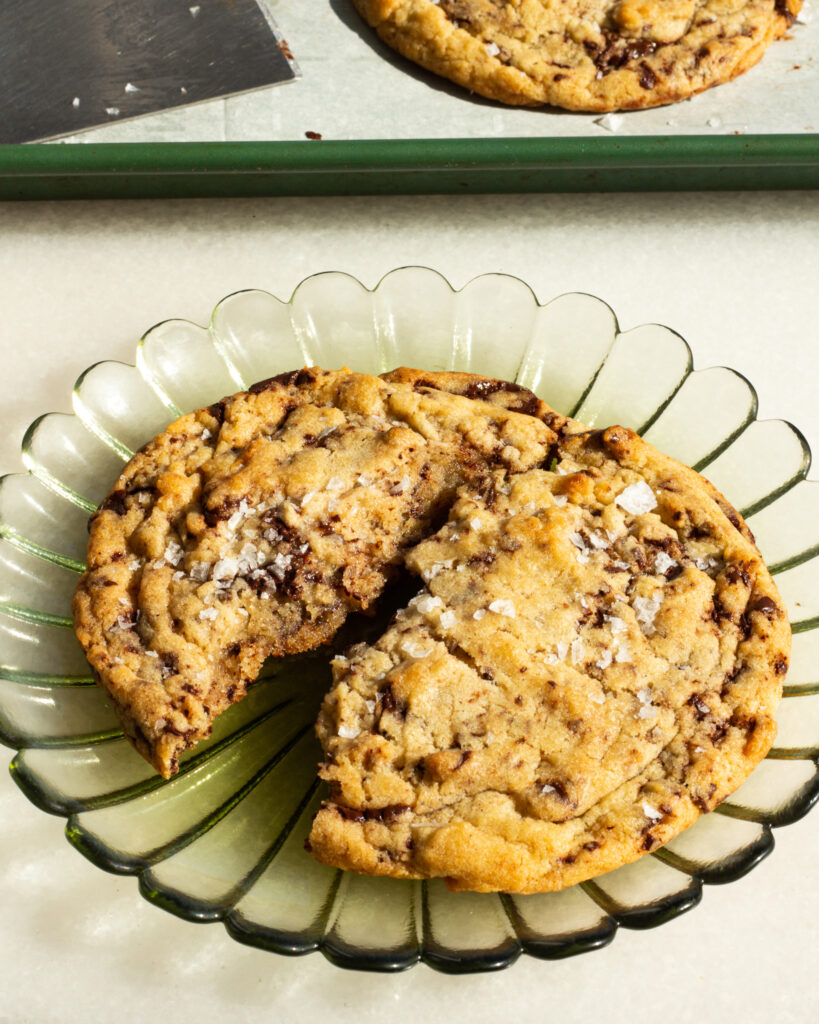 Finished Salted Banana Cookies
