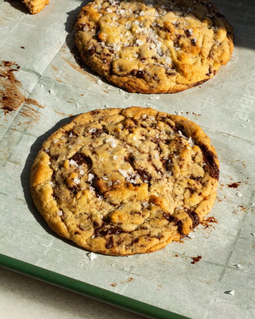 Finished Salted Banana Cookies