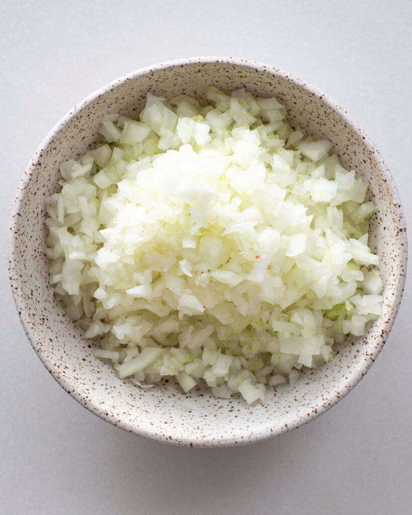 Diced onion