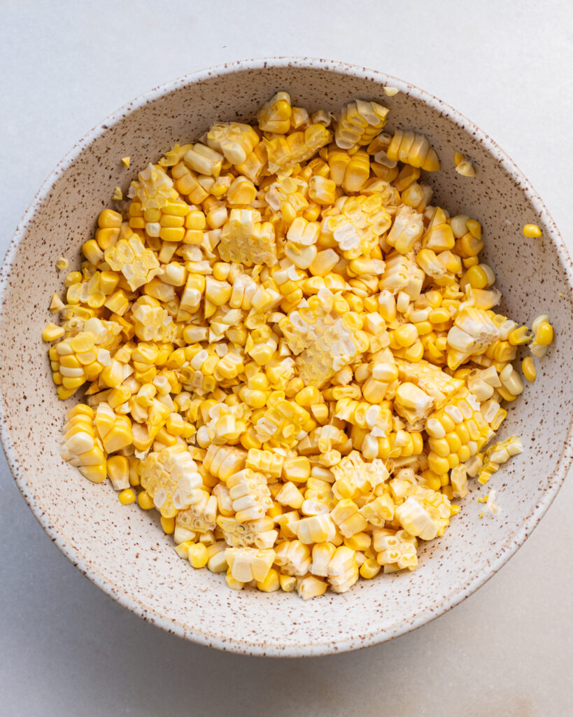 Corn cut off the cob