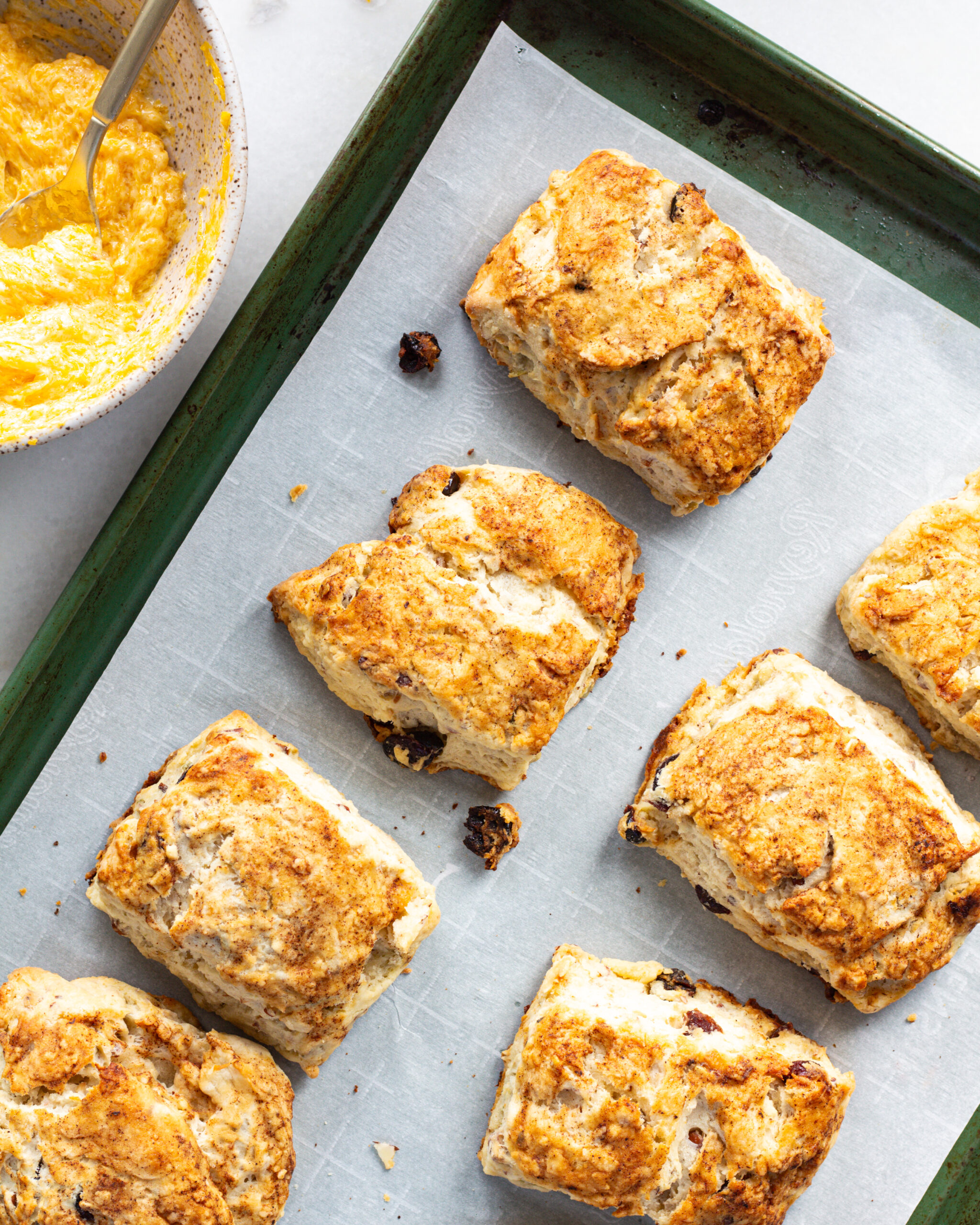 Cranberry Nut Biscuits with Butternut Squash Butter