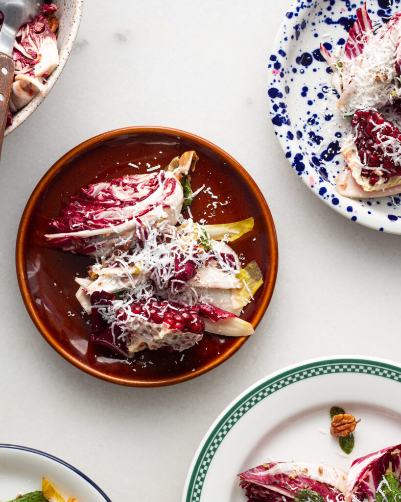 finished Cranberry & Radicchio Salad