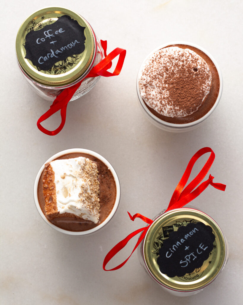 finished Cinnamon & Spice Homemade Hot Chocolate Mix