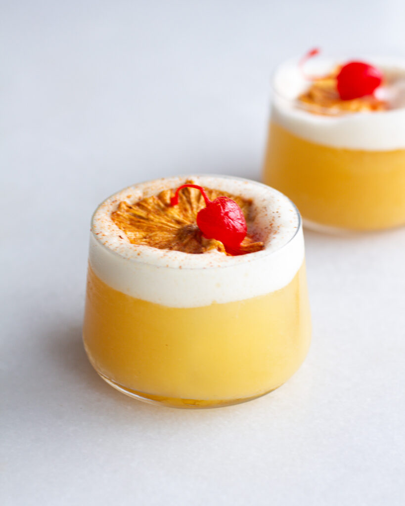 Pineapple Upside-Down Cake Cocktail