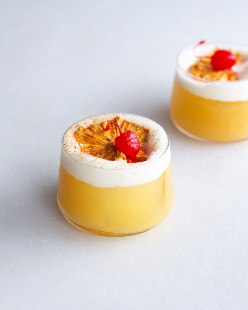 Pineapple Upside-Down Cake Cocktail