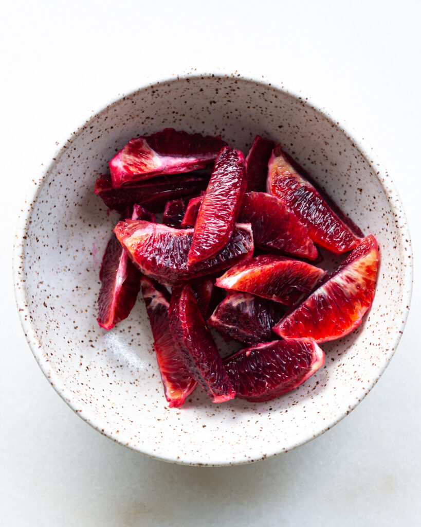 blood orange slices