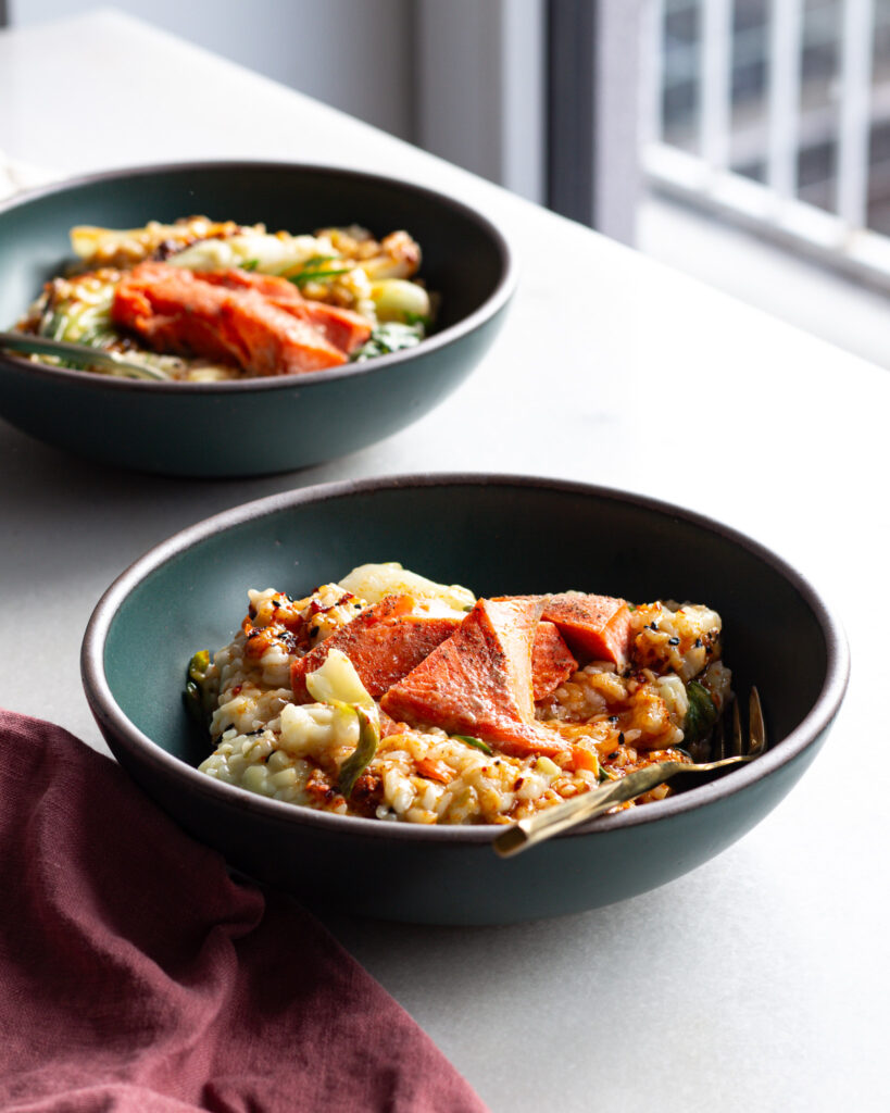 finished Miso Risotto