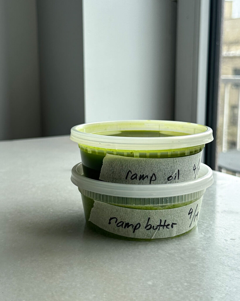 an image of packaged ramp butter and oil 