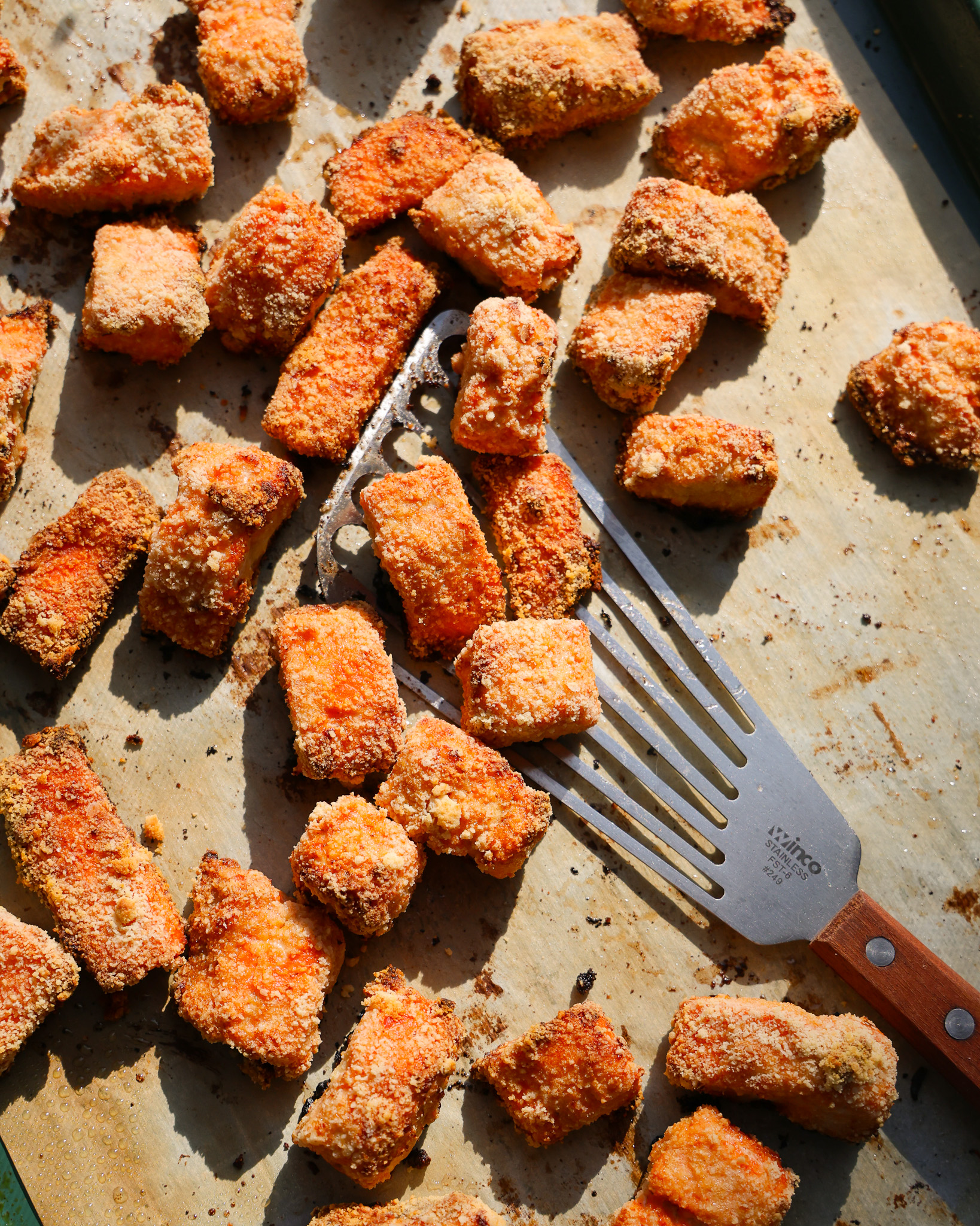 Four Ingredient Salmon Nuggets