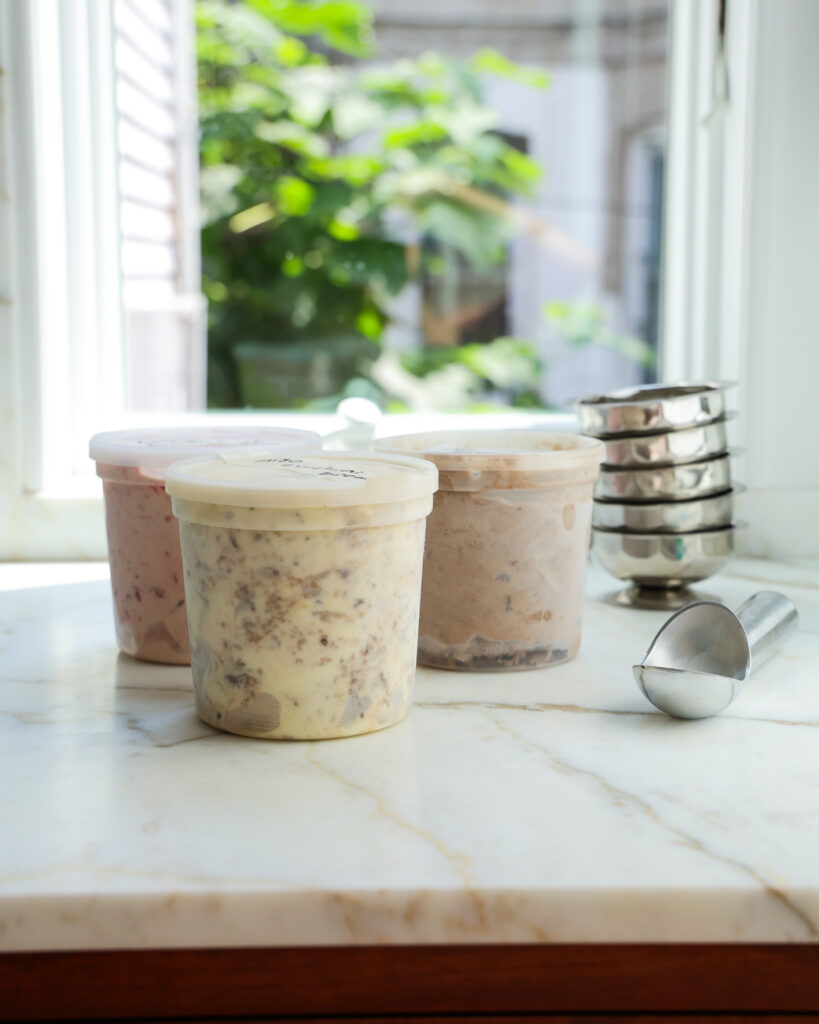 homemade ice cream flavors