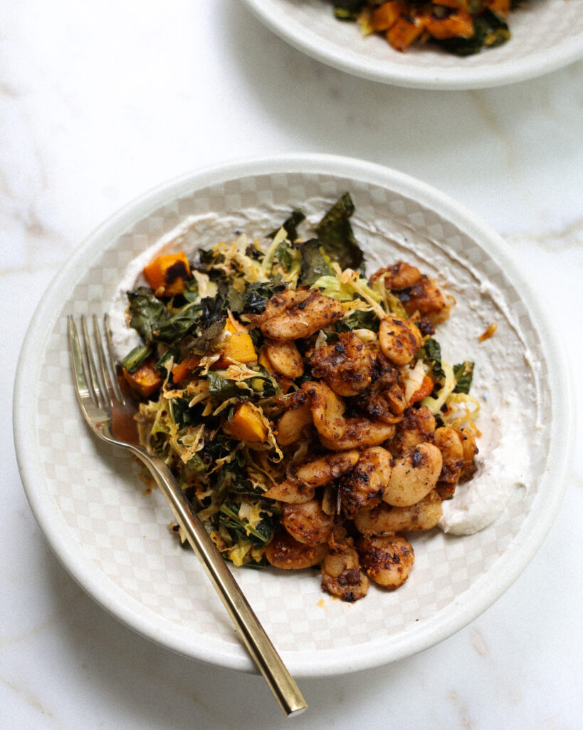 salsa macha baked salad