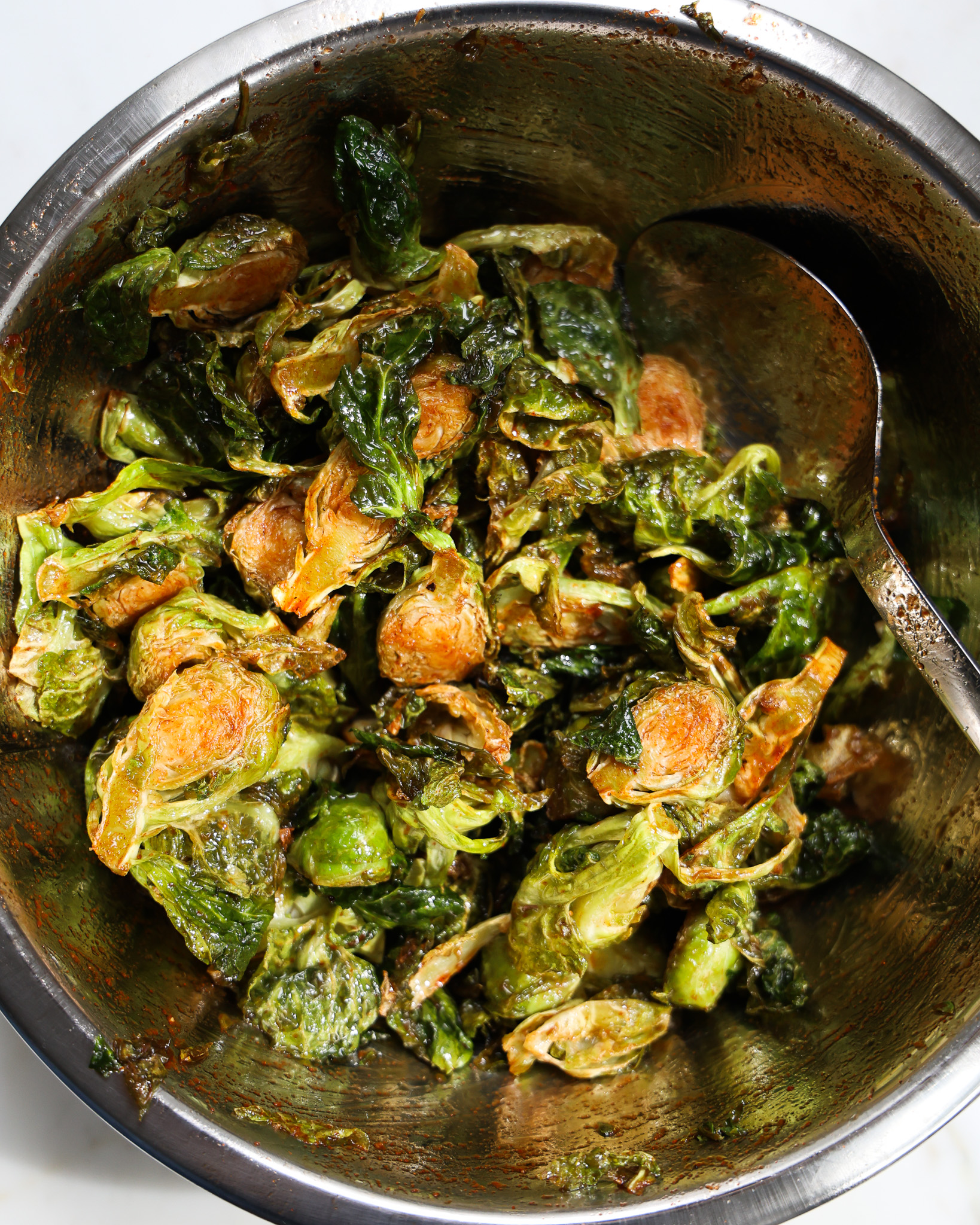Smoky Honey Brussels Sprouts