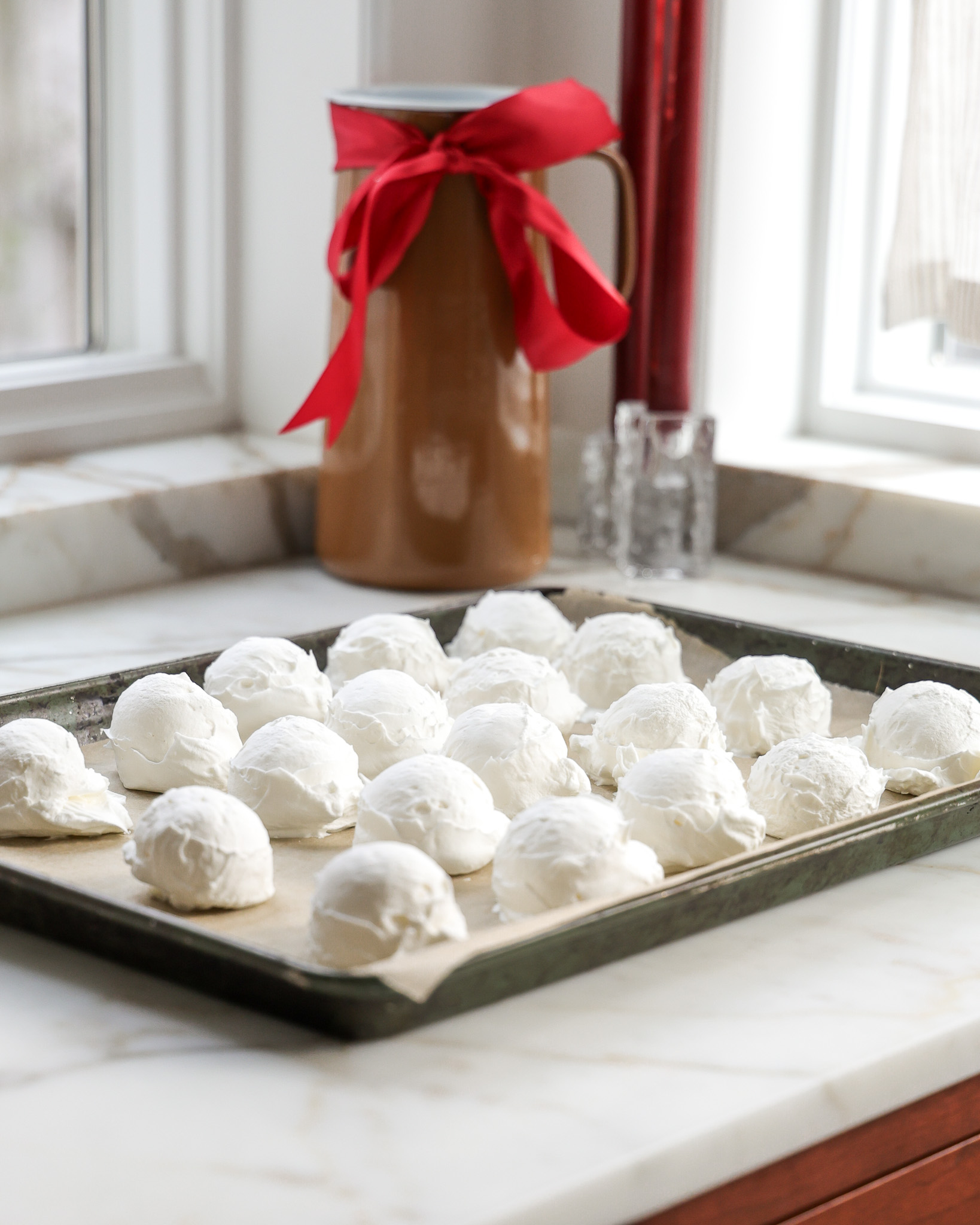Vegetarian Meringue Marshmallows