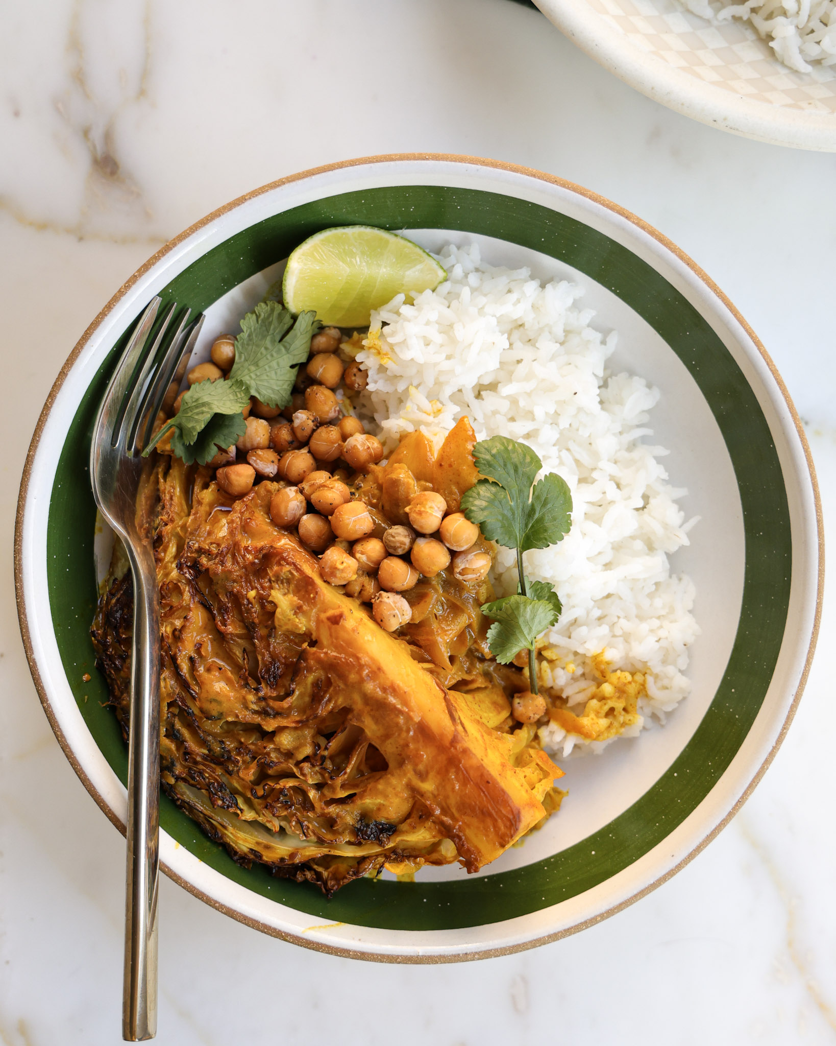 Coconut Braised Cabbage