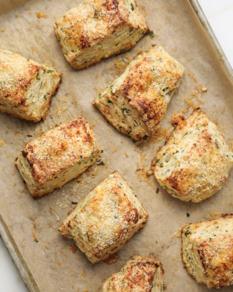 baked ramped biscuits.