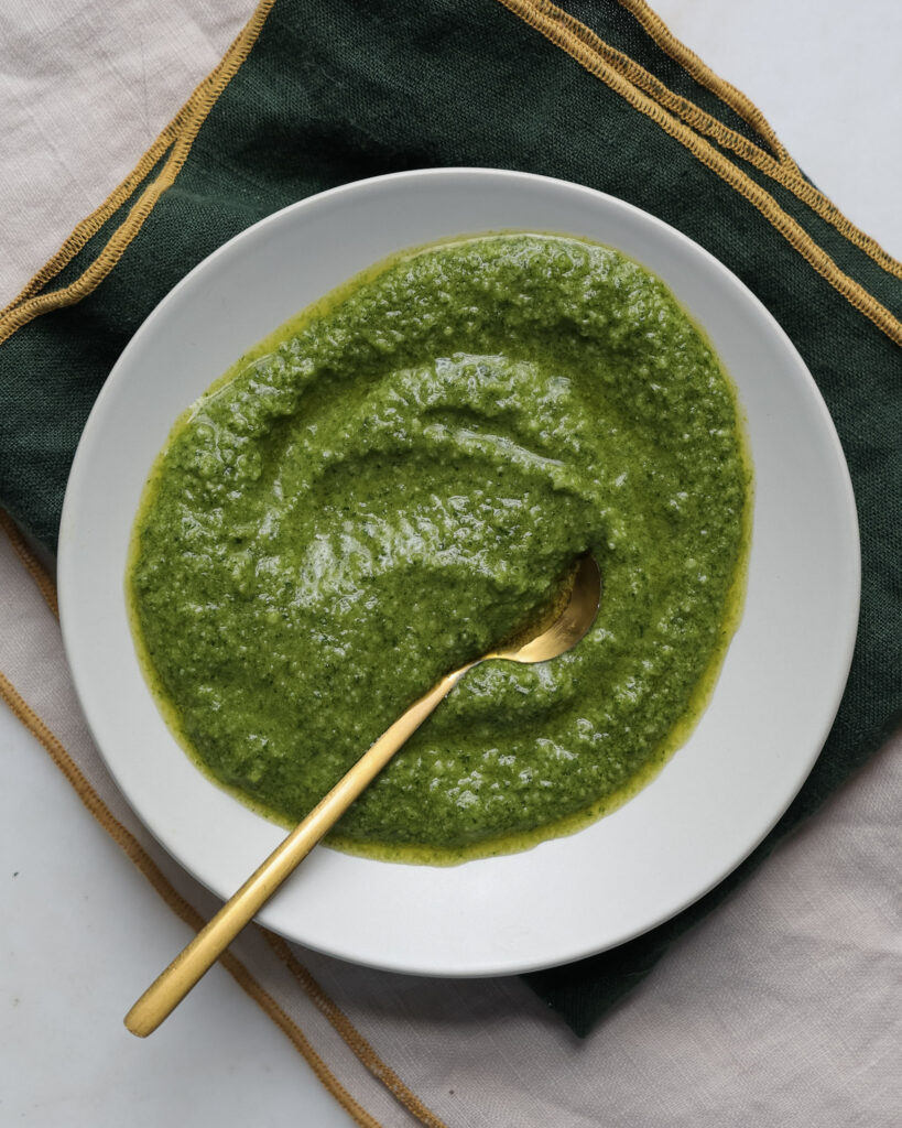 carrot top pesto sauce.